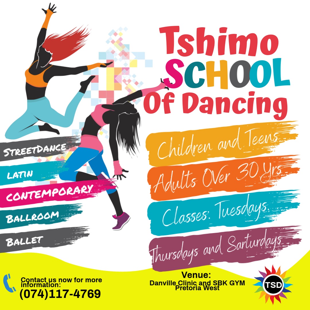 Tshimo School of Dancing Poster 2025